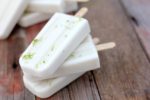 coconut-lime popsicles
