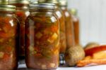 how to can vegetable soup - homemade convenience food!