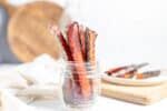 salmon jerky in a jar